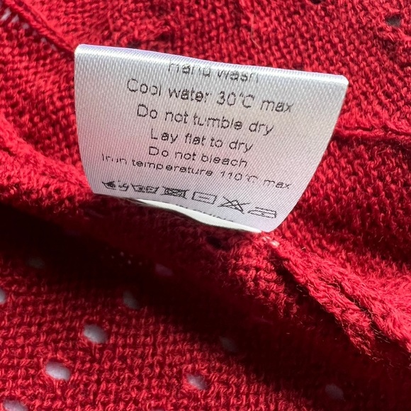 Lightweight Cardigan Knit Open Front Hollow Out Tassel Crochet Loose Sweater - Picture 8 of 9